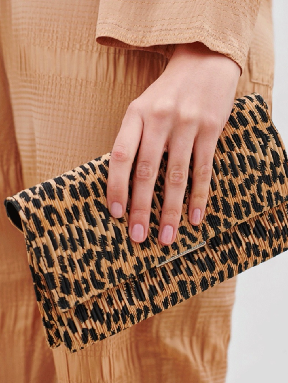 Animal Print Clutch